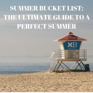 summer bucketlist