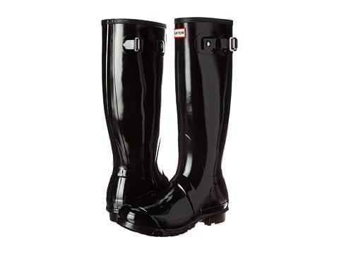 Hunter Rain Boots- Glossy Tall |goodtomicha.com|