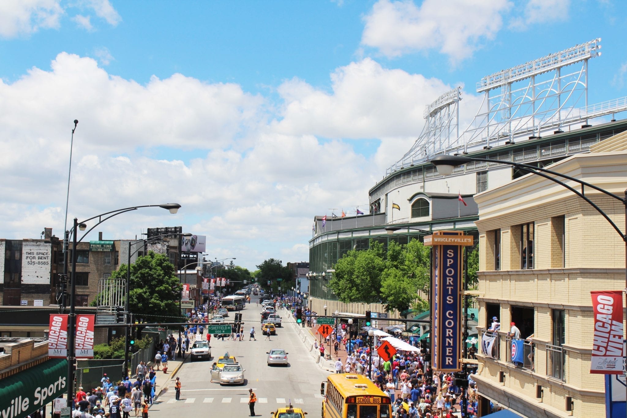 7 Places you need to visit in Chicago // Wrigley Field