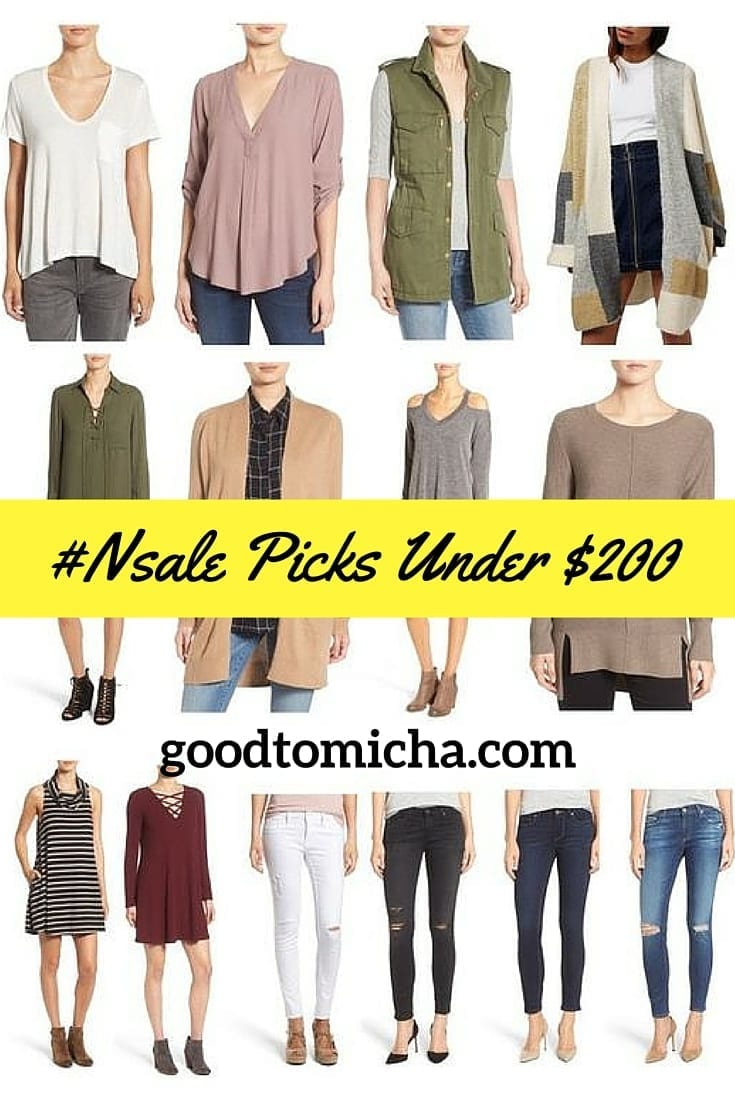 Nsale Clothing Picks Under $200 | Fall essentials guaranteed to your wardrobe #closetgoals| GoodTomicha.com