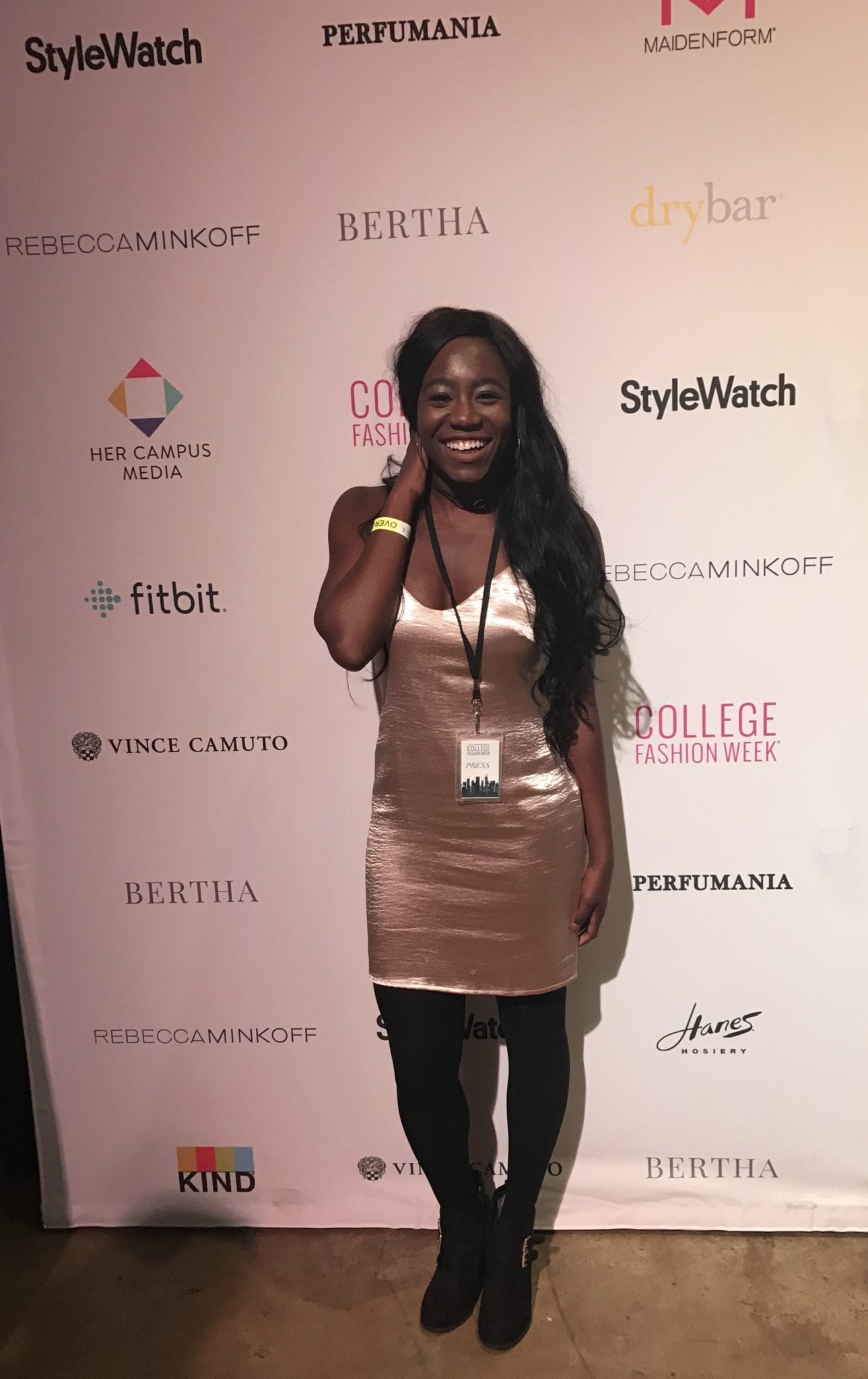 Tomi at the College Fashion Week Chicago