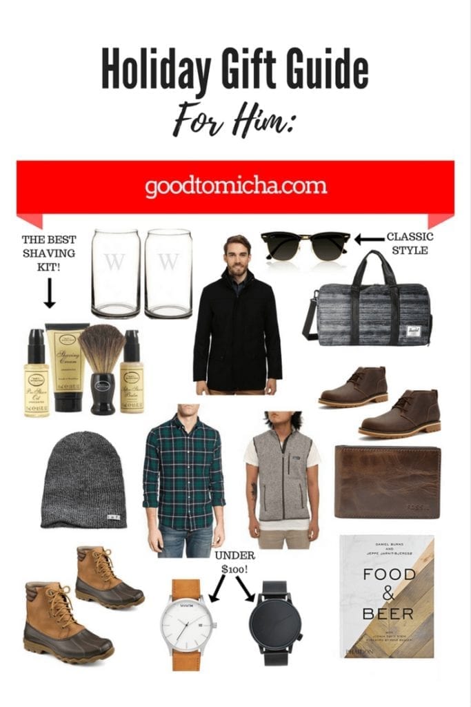 Holiday Gift Ideas For Men - GoodTomiCha