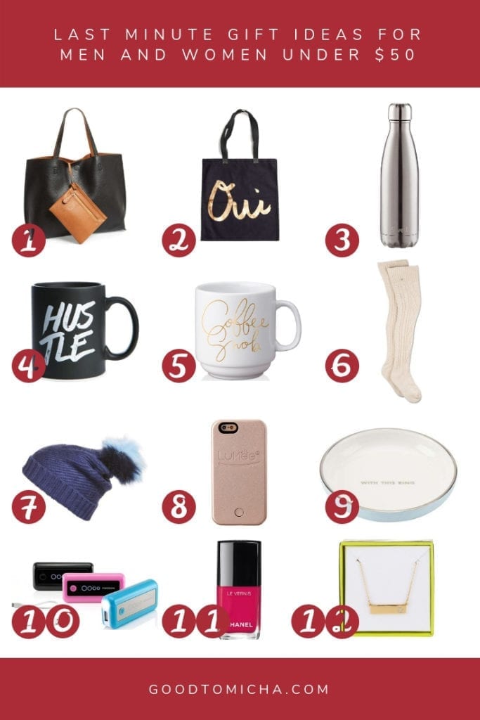Holiday Gift Guide: Easy Last Minute Gift Ideas Under $50