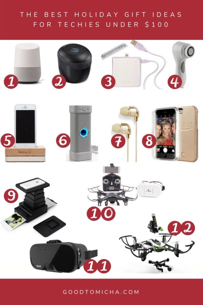 holiday gift ideas for techies + technology lovers that won't break the bank