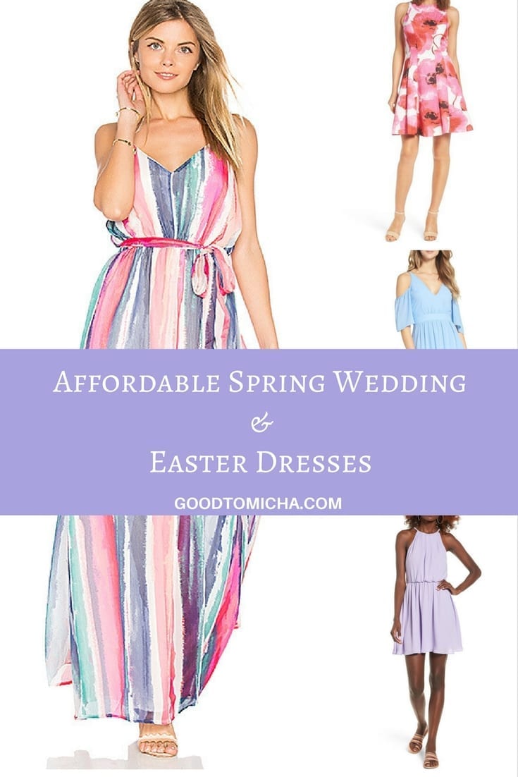 Affordable spring wedding and Easter dresses - GoodTomiCha