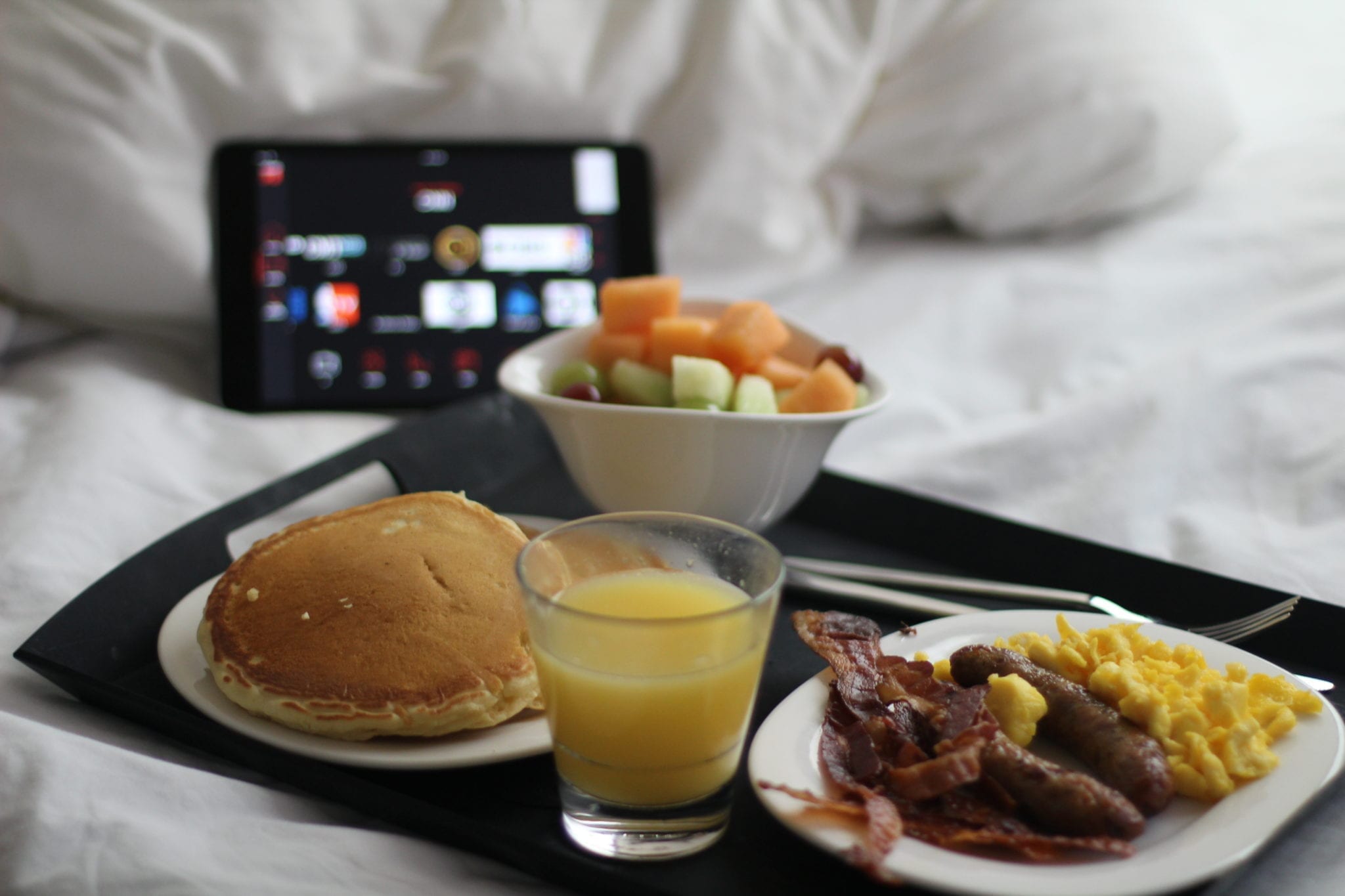 Breakfast in bed citizen m boutique hotels new york city