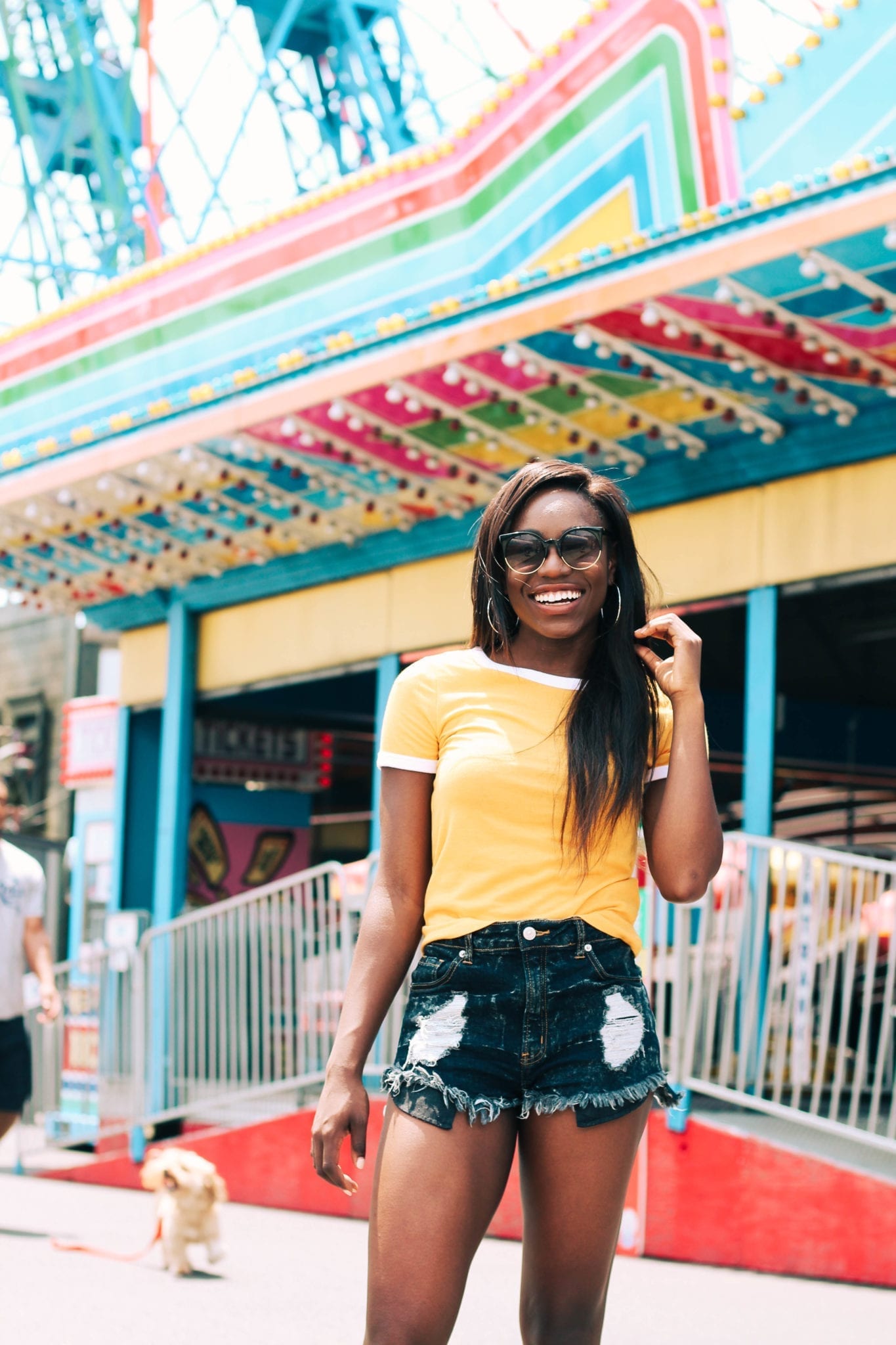 23 reasons why you should start a blog // Coney island photo shoot at Luna Park