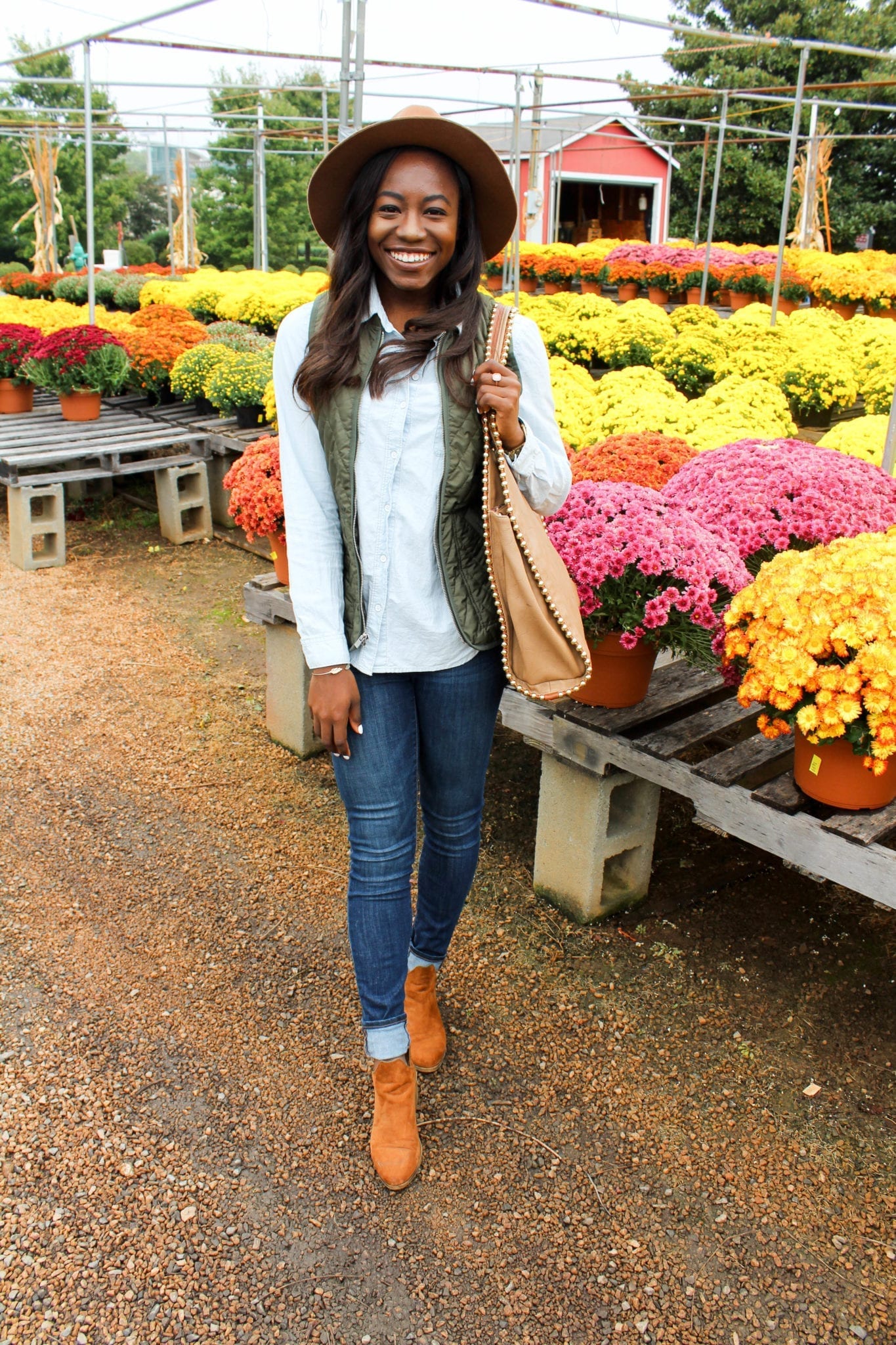 Southern fashion blogger GoodTomiCha with the best fall finds under $100! 