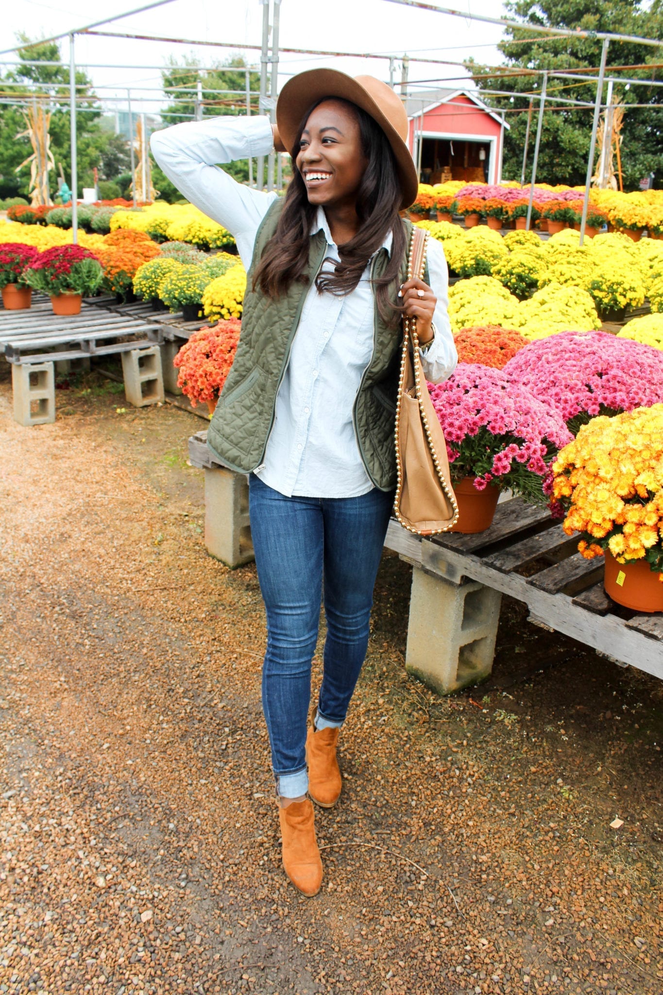 Southern fashion blogger GoodTomiCha sharing the best fall style essentials under $100 on the blog! 