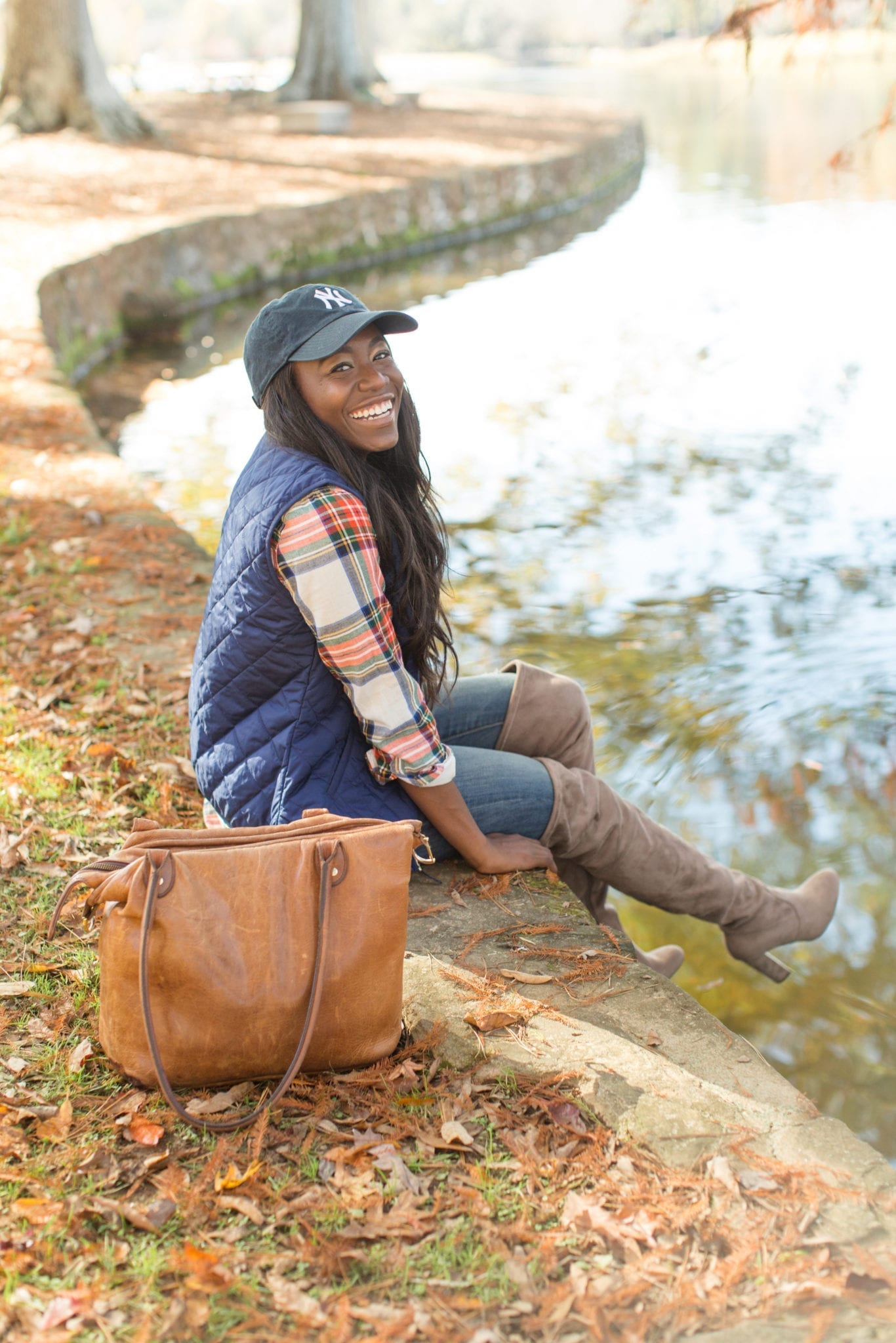 Wondering what to wear for thanksgiving this year? These casual outfit ideas are for everyone! Check out these looks on the blog! // Shot at Furman University by Southern Fashion + Lifestlye Blogger, GoodTomiCha