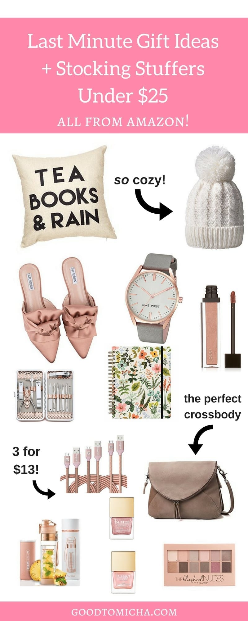Holiday Gift Ideas for Her Under $25