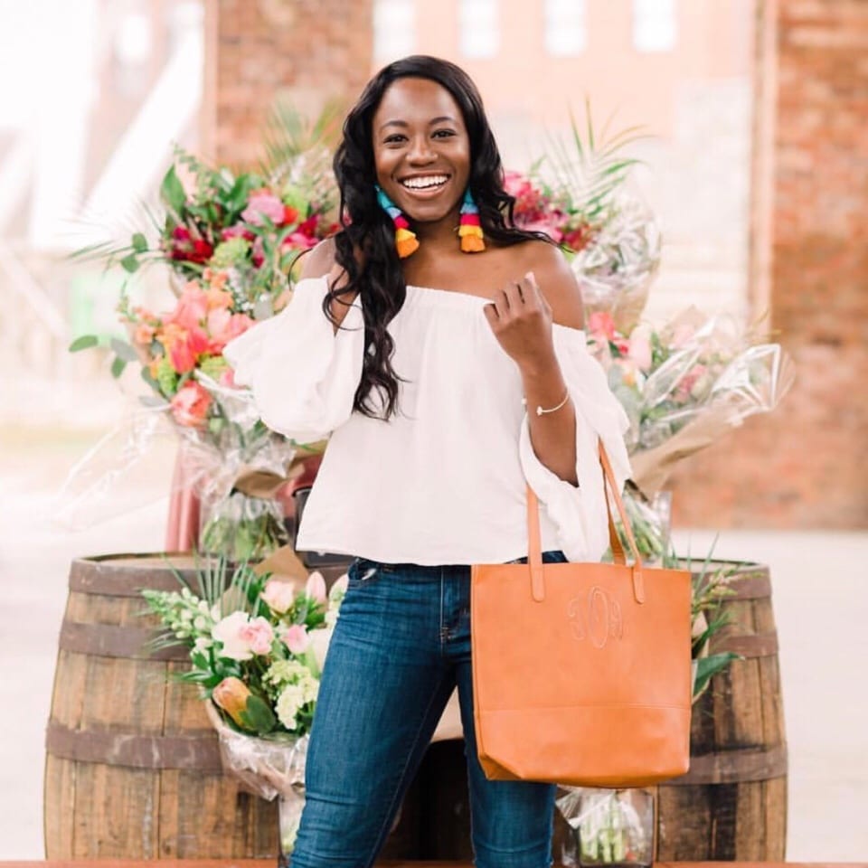 South Carolina fashion blogger, Tomi Obebe, shares her must-have items in your home this spring. Outfit details and things to do in spring checklist on the blog!
