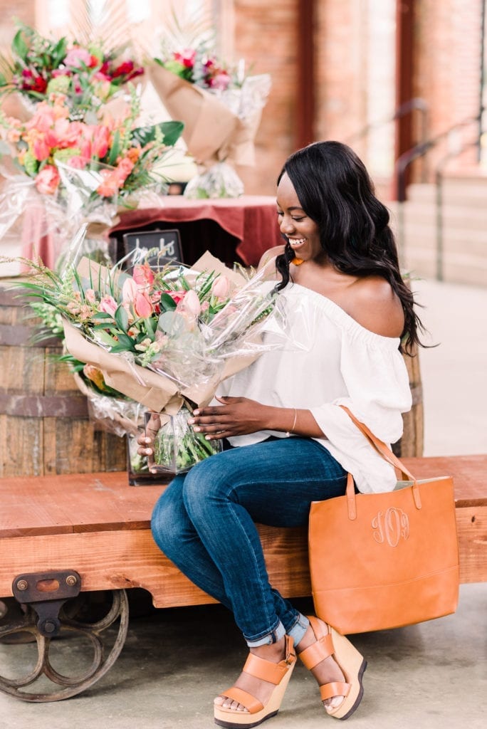Greenville, South Carolina fashion blogger, GoodTomiCha, shares her must-have style and beauty items for spring on the blog. 
