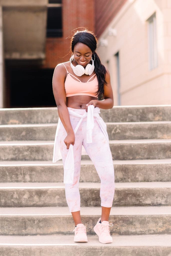 Top black fashion blogger GoodTomiCha shares her 7 favorite places to find affordable workout clothes. Sorry Lululemon.
