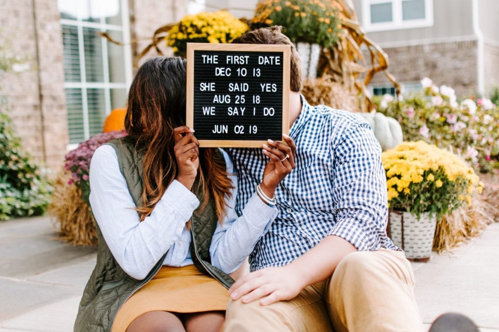 What to Wear Apple Picking- Fall Engagement Shoot Ideas - GoodTomiCha