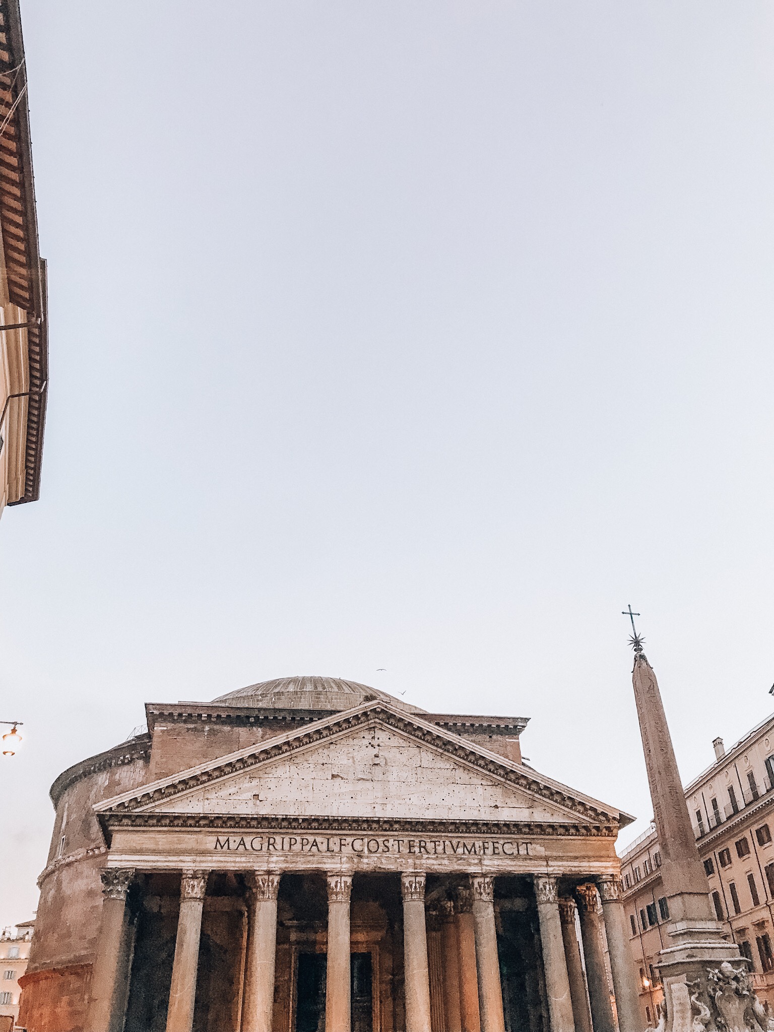 The Pantheon in Rome, Italy | Shot by @goodtomicha 