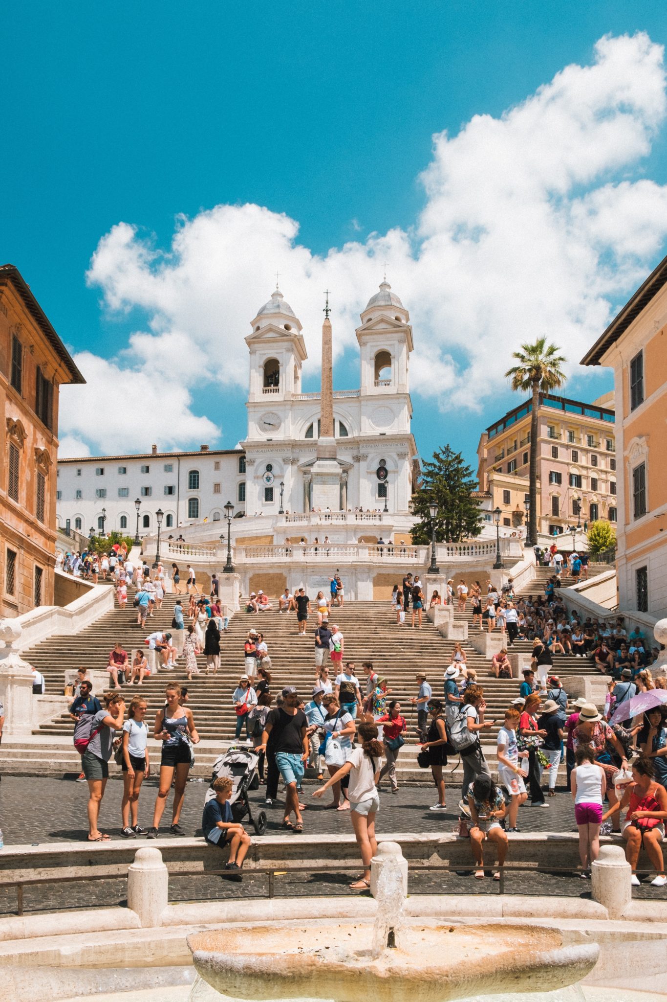 The Spanish Steps in Rome, Italy | What to Do in Rome Travel Guide | GoodTomiCha.com