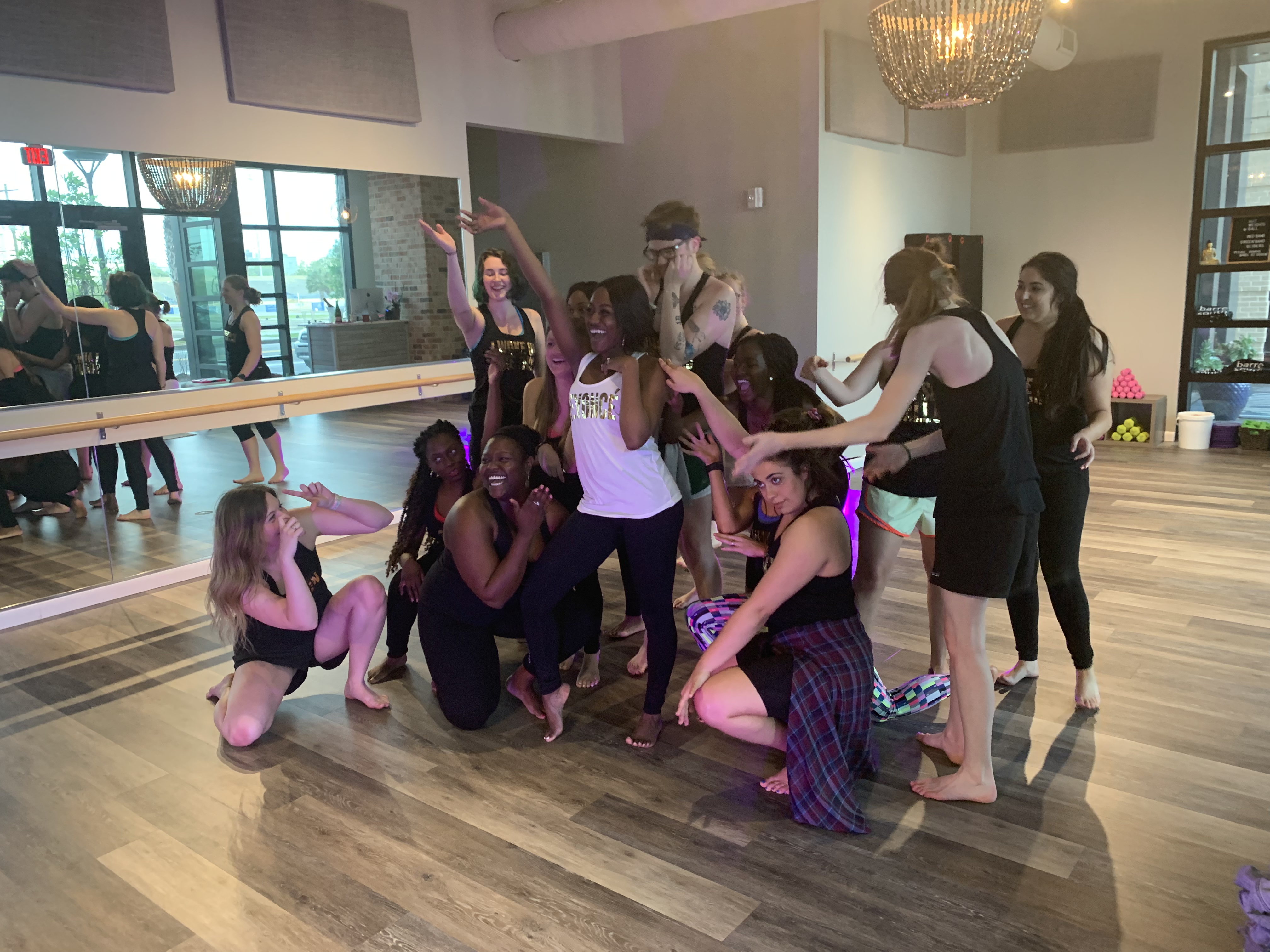 Partition by Beyonce choreography for charleston bachelorette party weekend