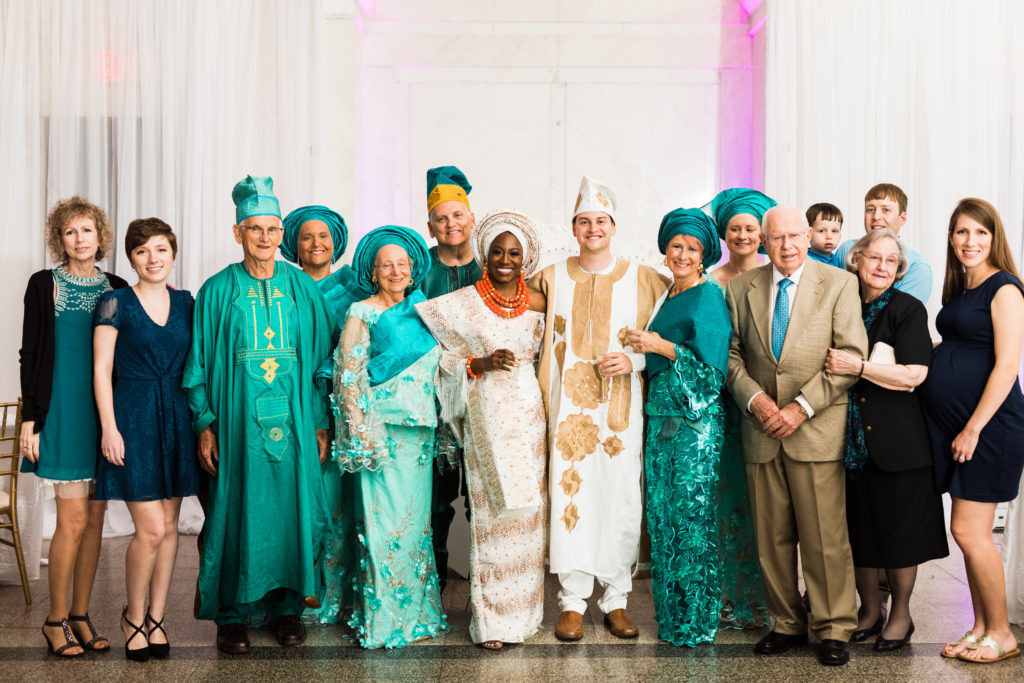 Nigerian-American wedding ceremony in Atlanta