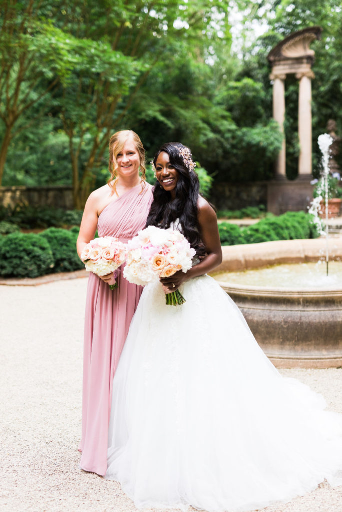 Should you include your sister in law in your bridal party? Sharing more bridesmaid faqs and tips on the blog: https://goodtomicha.com/meet-my-bridesmaids-faq/