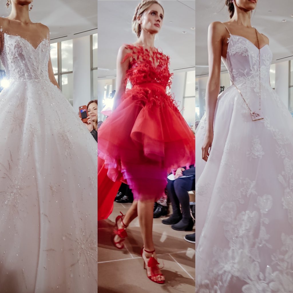 Stunning gowns from Ines Di Santo's runway show at New York Bridal Fashion Week