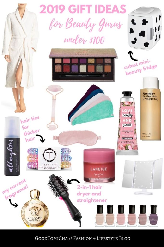gift ideas for make up lover, beauty gurus, and skincare addicts in 2019 all under $100!