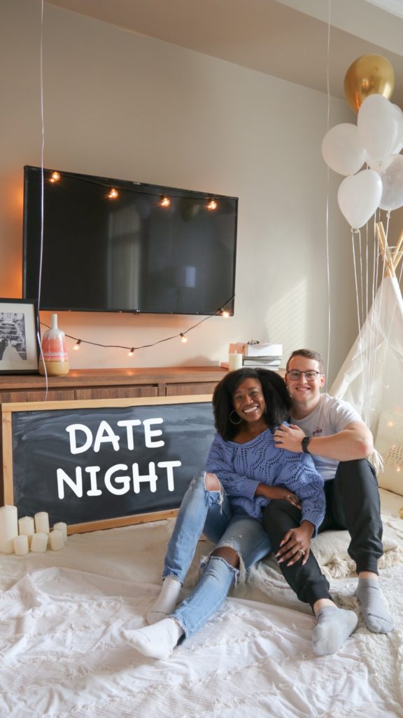 12 Ideas For Date Night At Home- Cozy Season Approved - GoodTomiCha