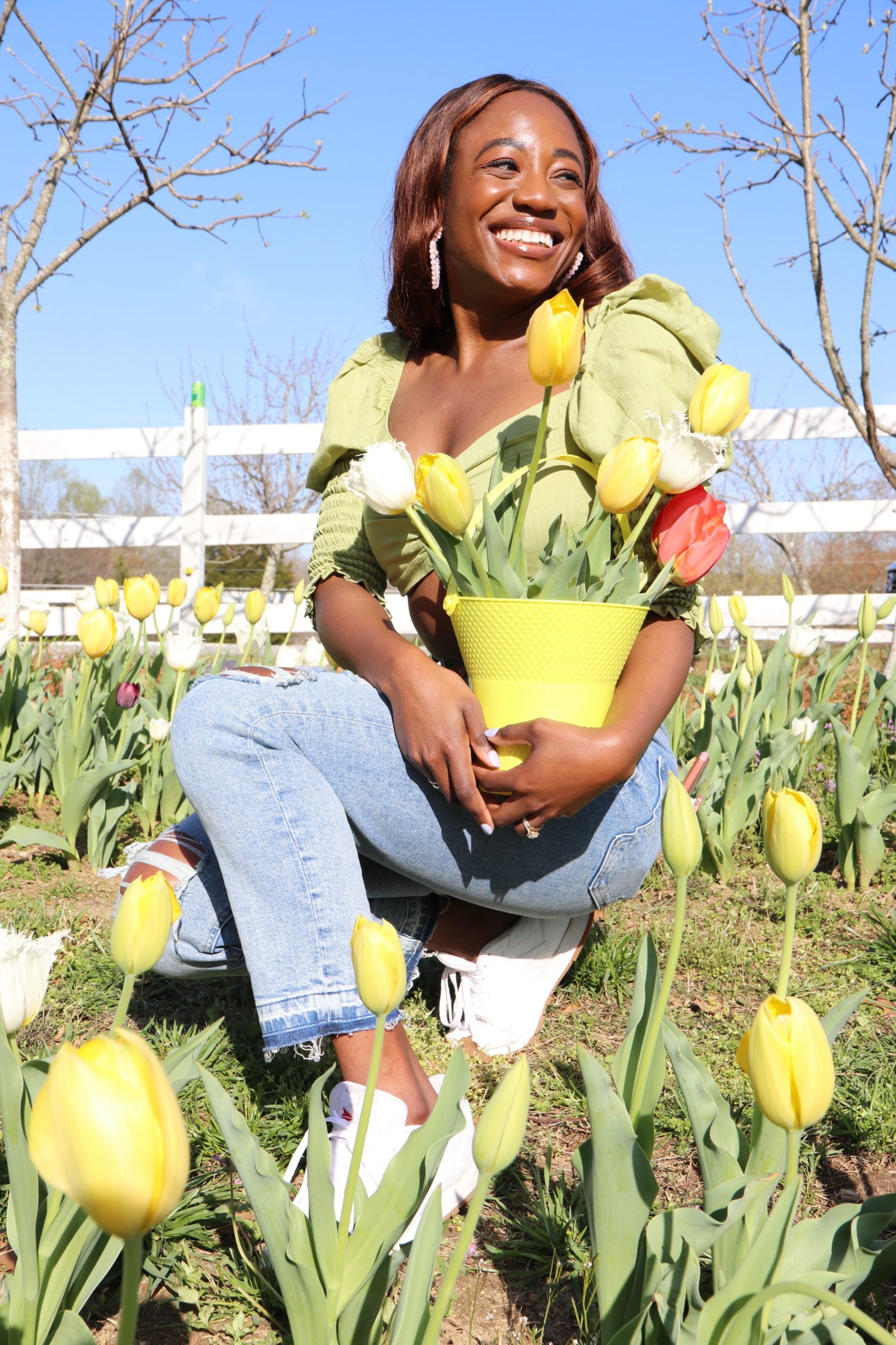 Dewberry Farms Spring Tulips NC Weekend Trips GoodTomiCha