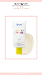 Which Supergoop Sunscreen Is Right For You? - GoodTomiCha