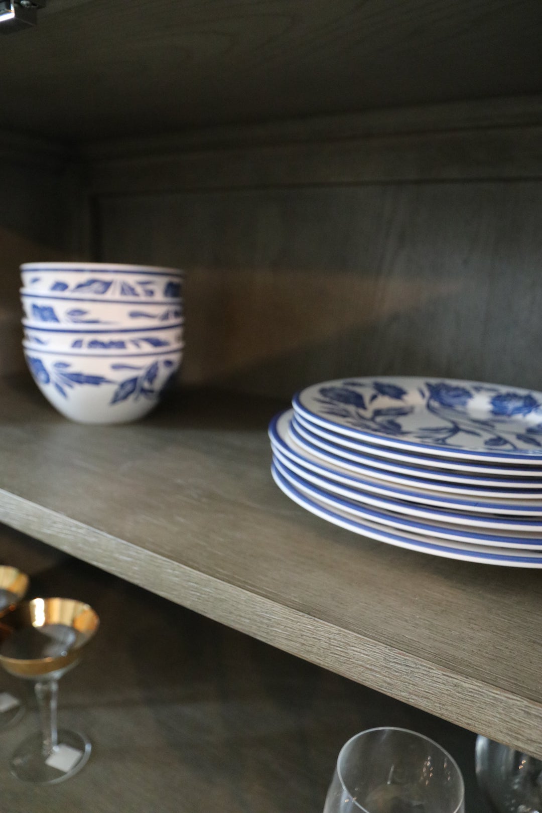 plates and bowls in cabinet from qvc july favorites