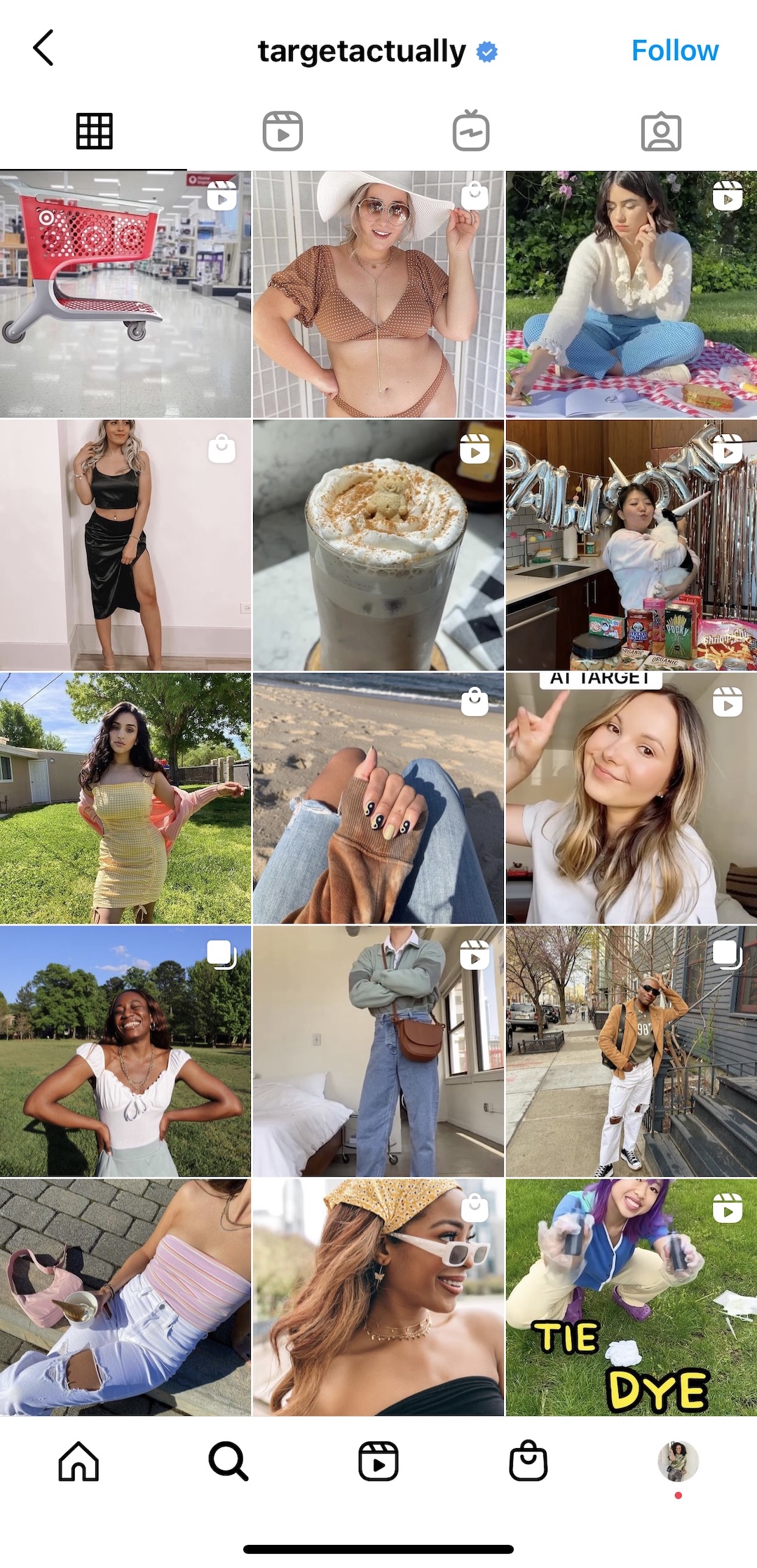 a search result of targetactually on instagram tips on how to build Relationships with your DREAM Brands