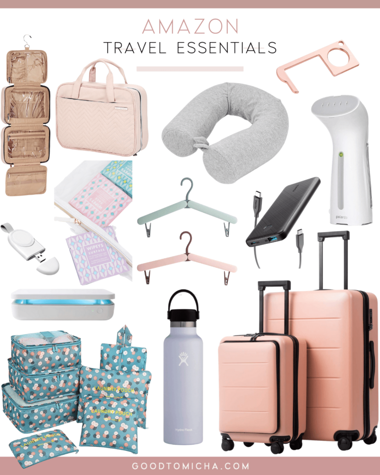 Amazon Travel Essentials Items To Pack For Your Next Flight