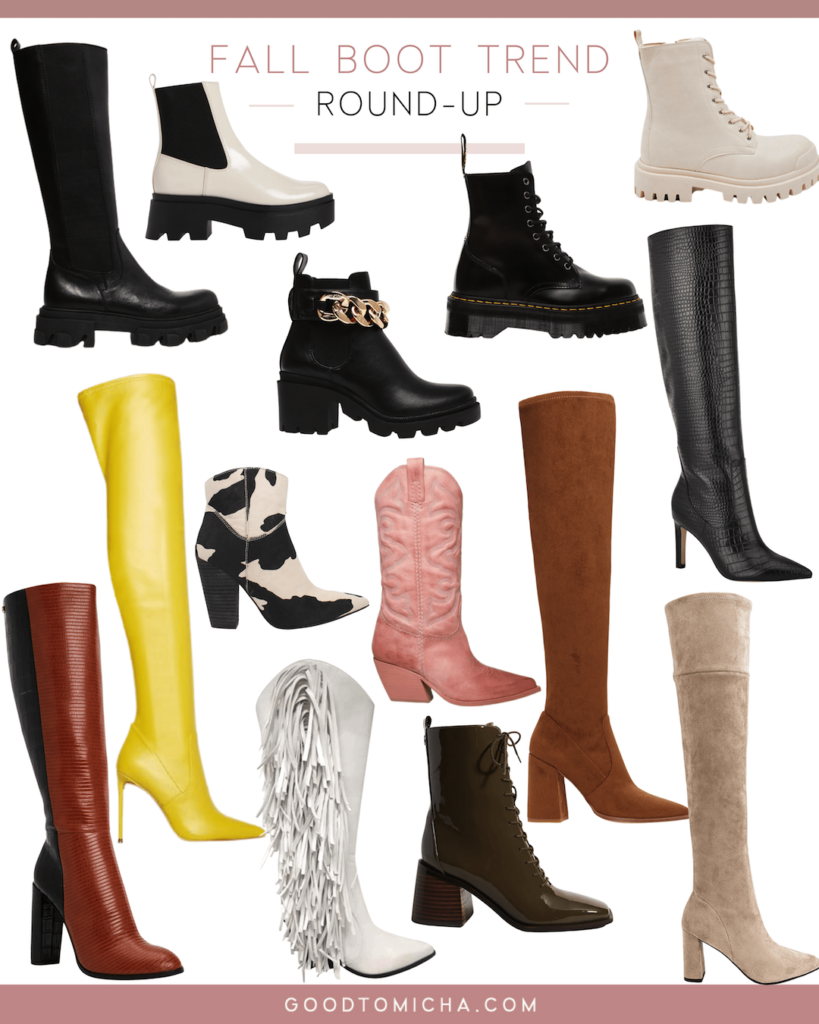 4 Boot Styles You’ll See Everywhere This Fall