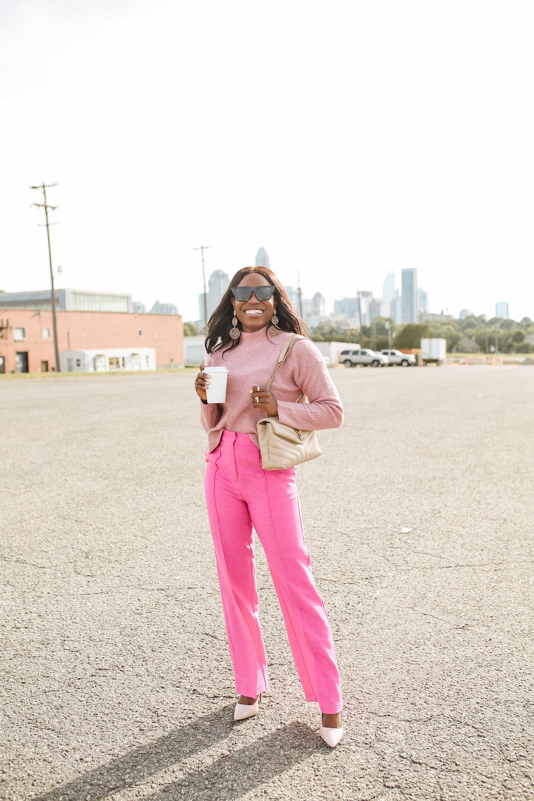Pink monochrome style by lifestyle blogger, GoodTomiCha