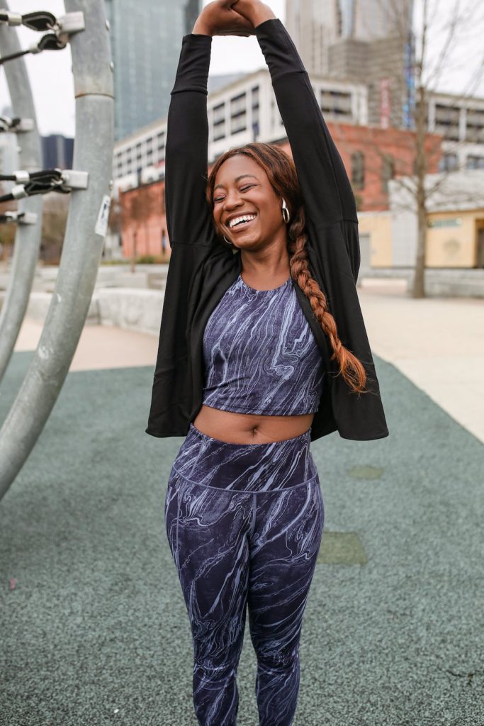 North Carolina influencer, Tomi Obebe, shares her fitness goals for the new year