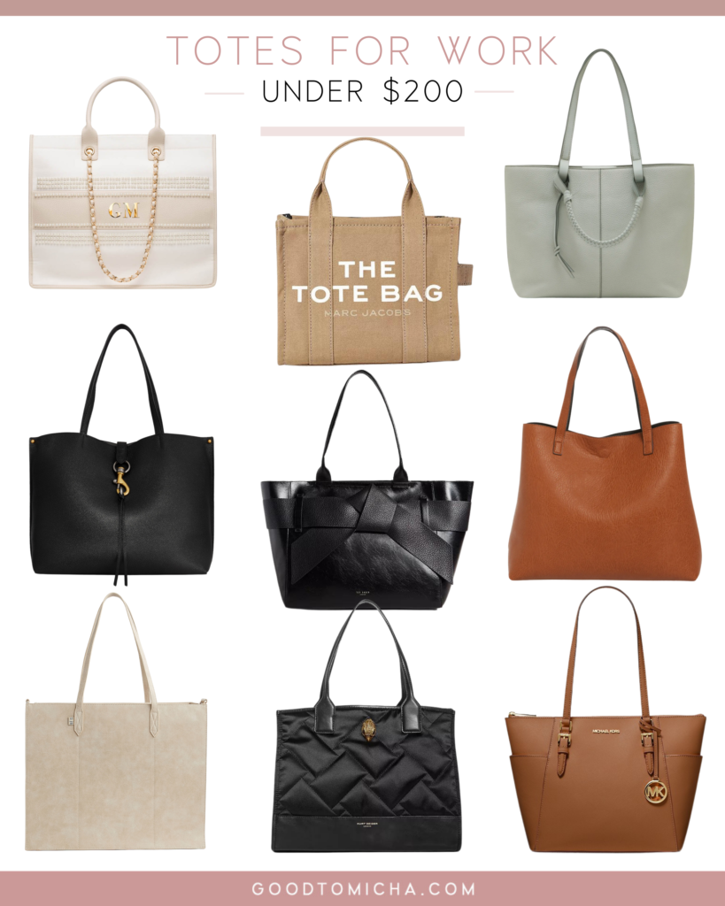 best tote bags for work under $200