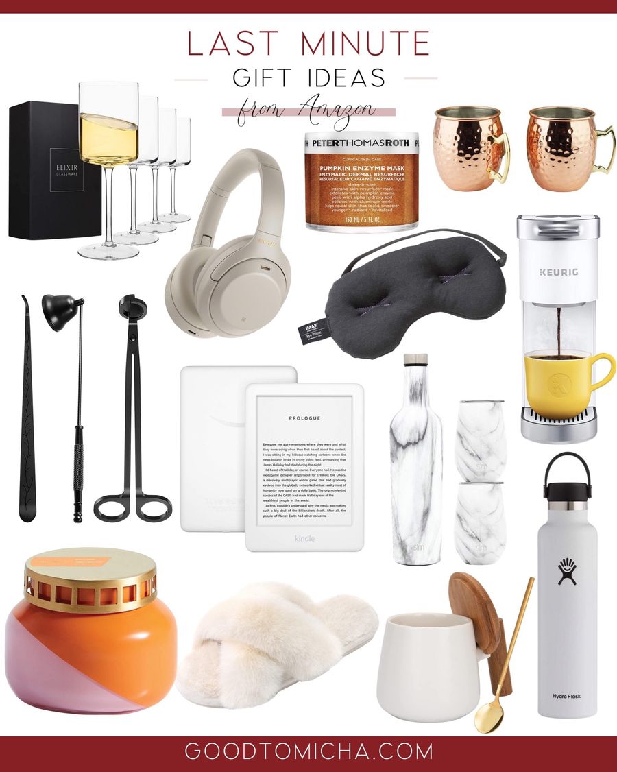 collage of GIFT IDEAS FOR HEALTHY LIVING Holiday Gift Guide Directory