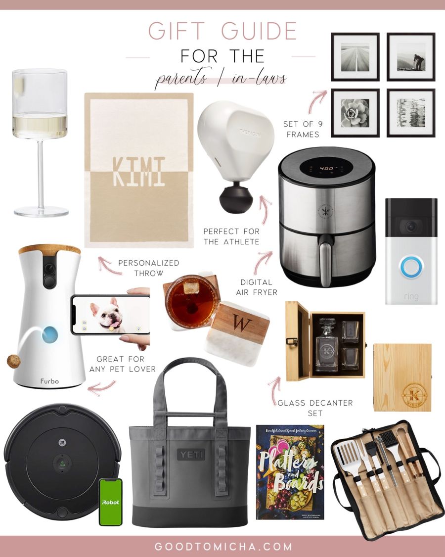 Holiday Gift Guide Directory for gift ideas for parents, grandparents, and in laws 