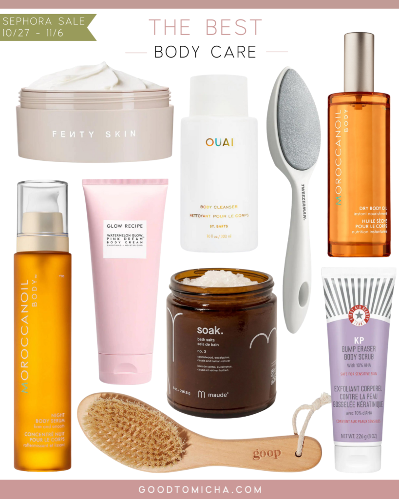 sephora must-have body care products