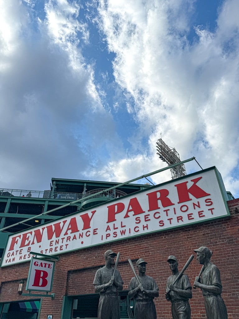Home of The Boston Red Sox, Fenway Park Stadium | 24 Hours in Boston Itinerary on GoodTomiCha.com 